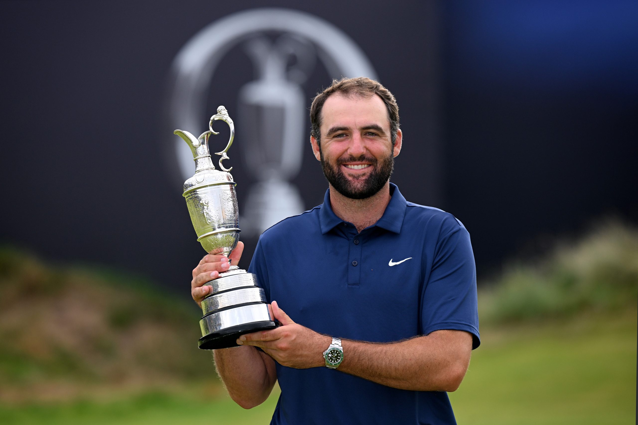 Scottie Scheffler lifted the Claret Jug after a dominant display at Royal Portrush (all pics courtesy of The R&A)