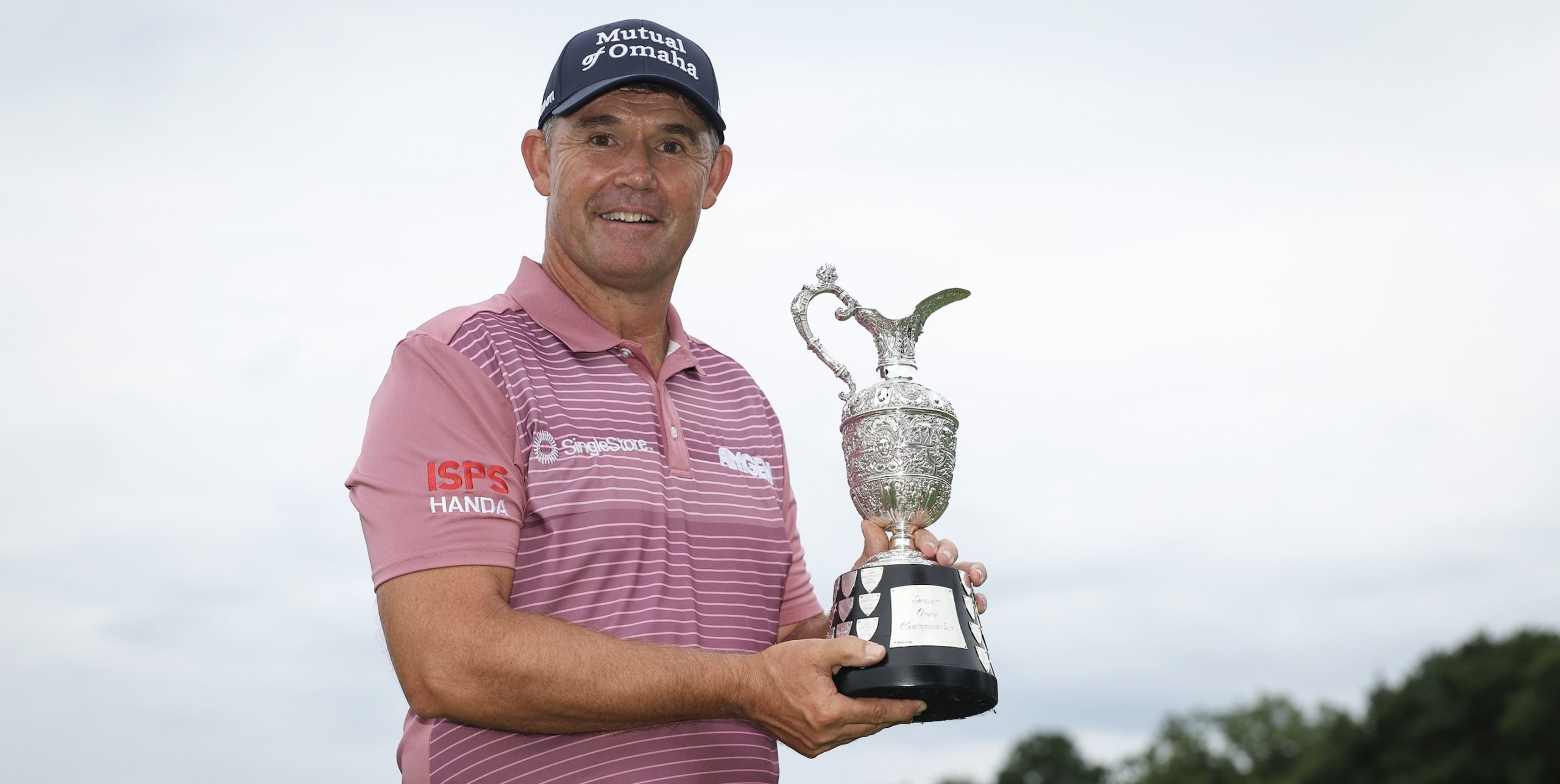 Padraig Harrington is only the fifth player to The Open and the Senior Open (pic credit Getty Images)