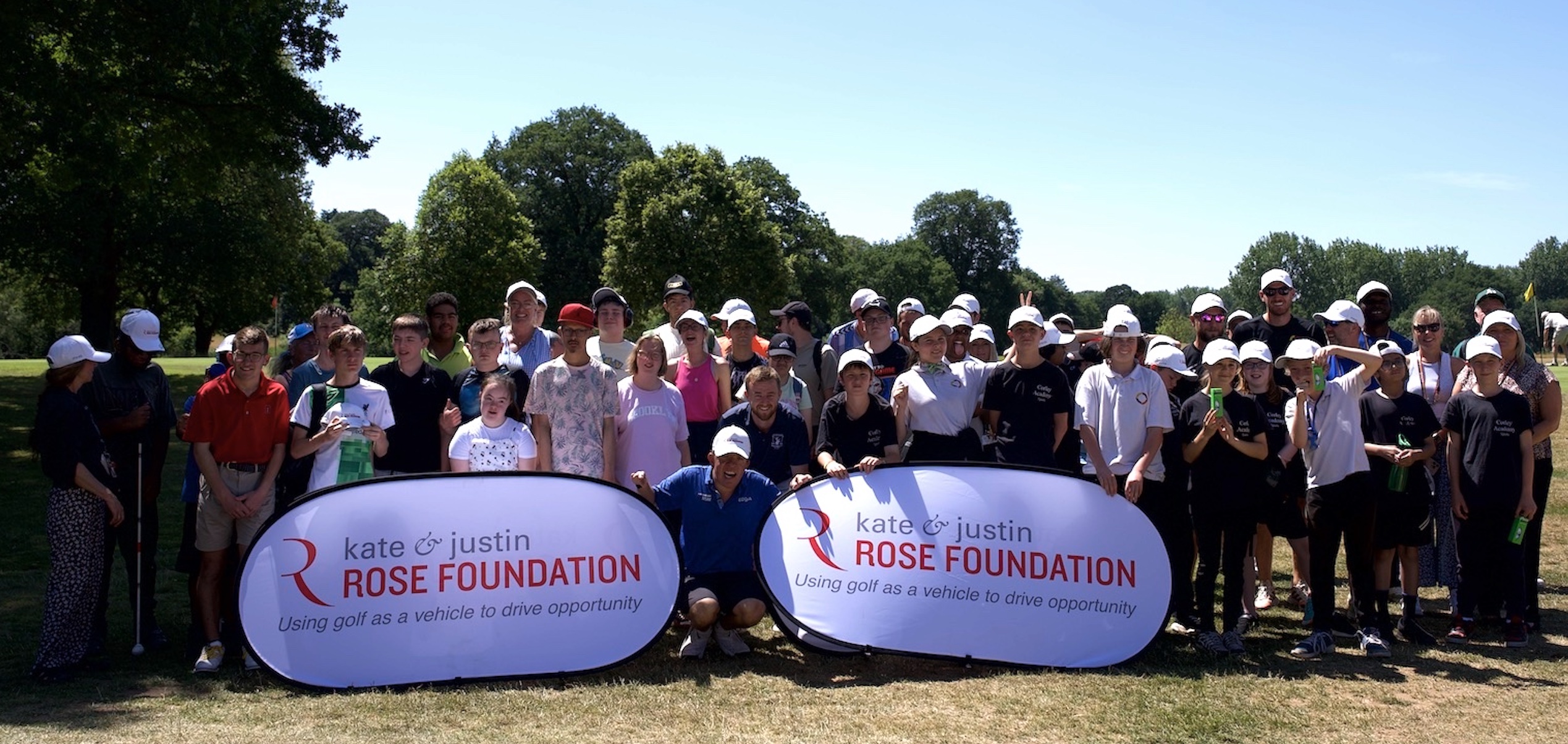 44 children with disabilities enjoyed their first taste of a proper golf course at Stoneleigh Deer Park Golf Club