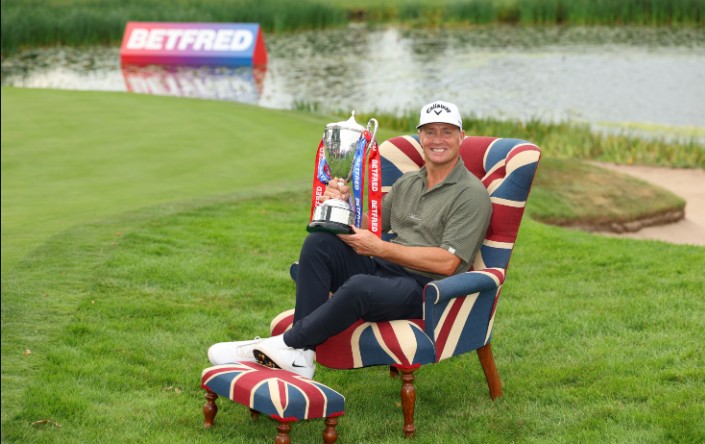 Alex Noren secures second Betfred Britsin Masters title (Getty Images)