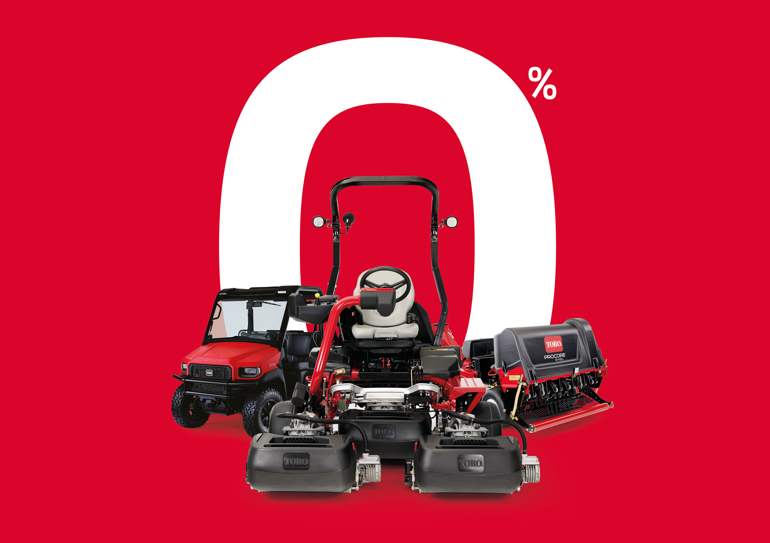Reesink's interest-free finance deal allows customers to buy any Toro machine today with nothing to pay until May