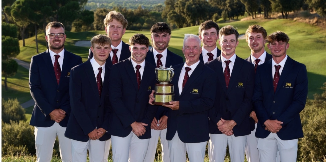The members of GB&I winning St Andrews Trophy team have all been selected for the Walker Cup