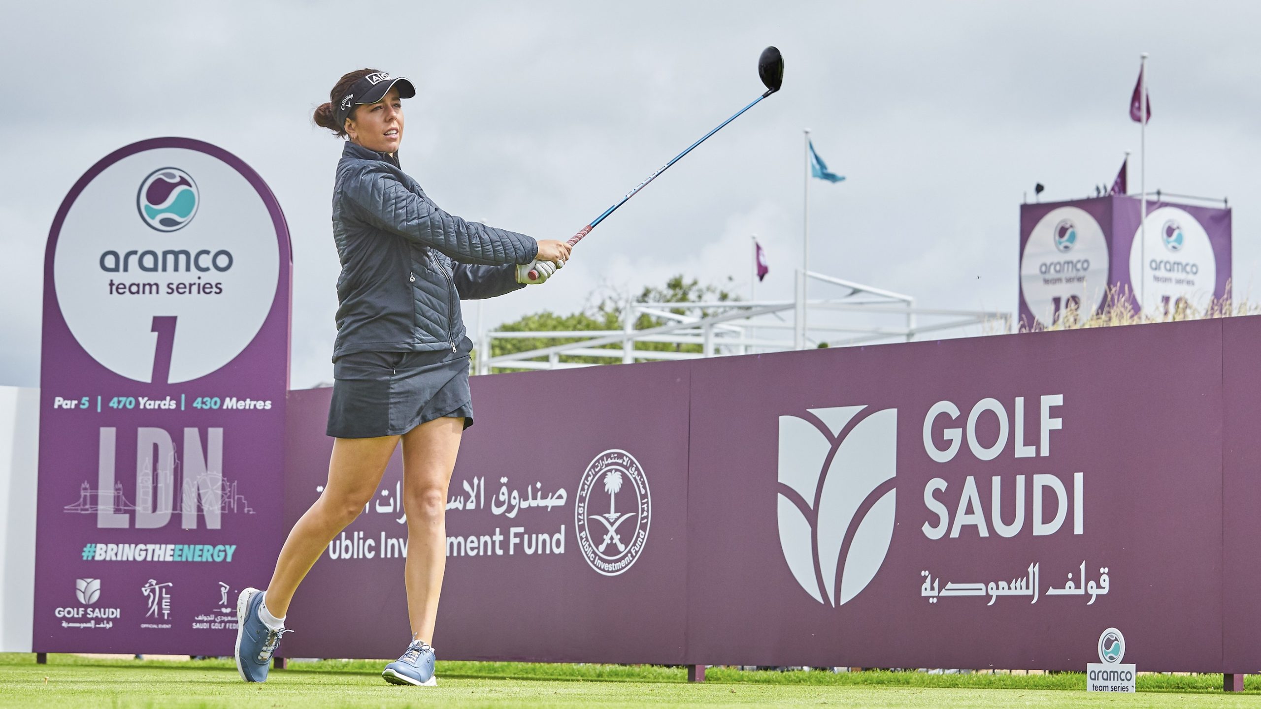 Georgia Hall will be back in action at Centurion this week for the UK leg of the PIF Global Series