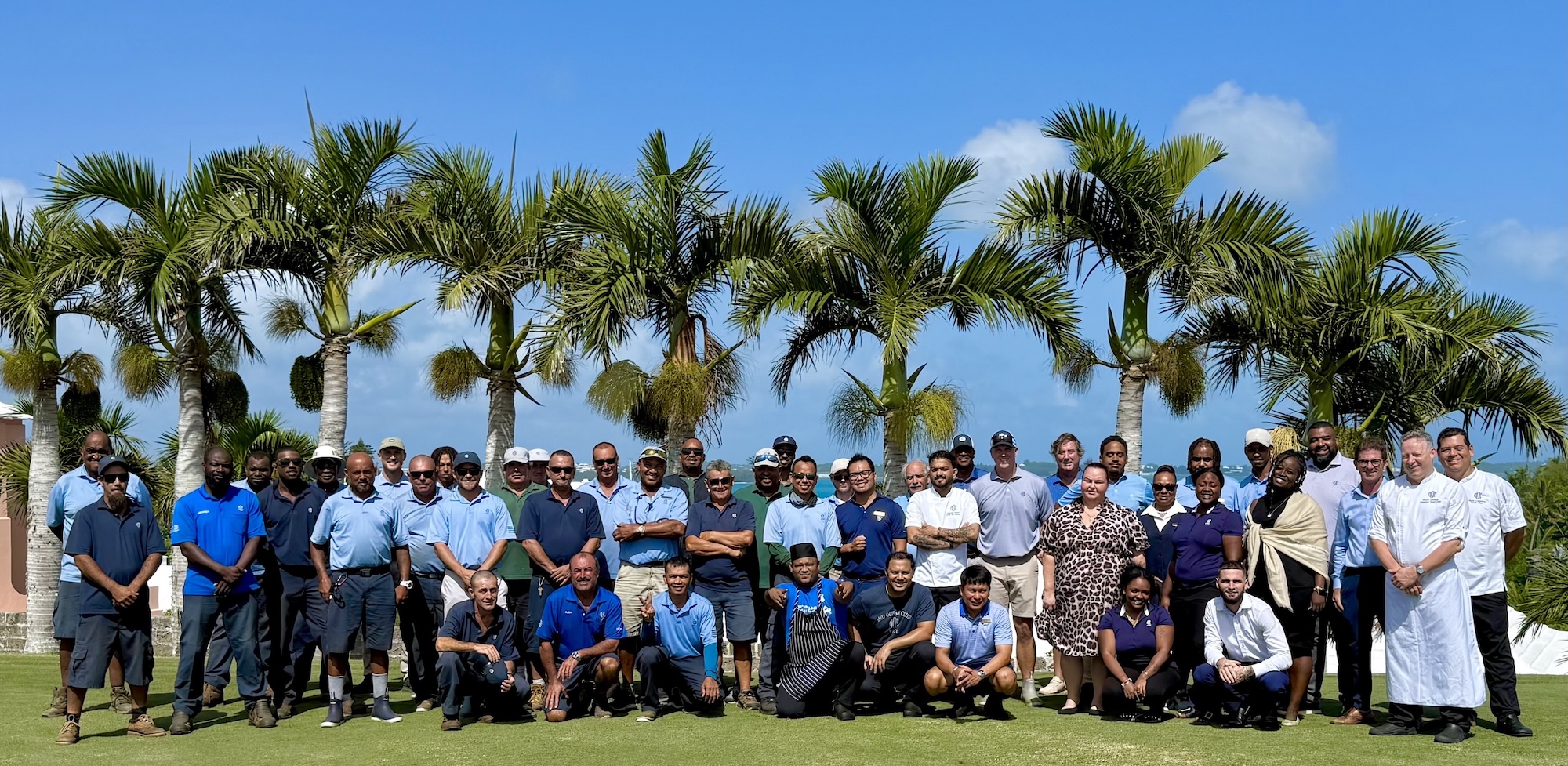 Staff at Mid Ocean Club in Bermuda 