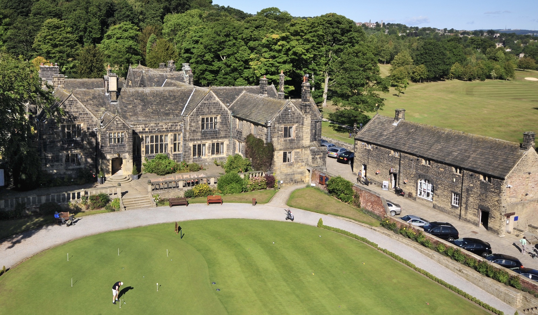 Parts of Woodsome Hall GC's clubhouse date back to the mid-15th century
