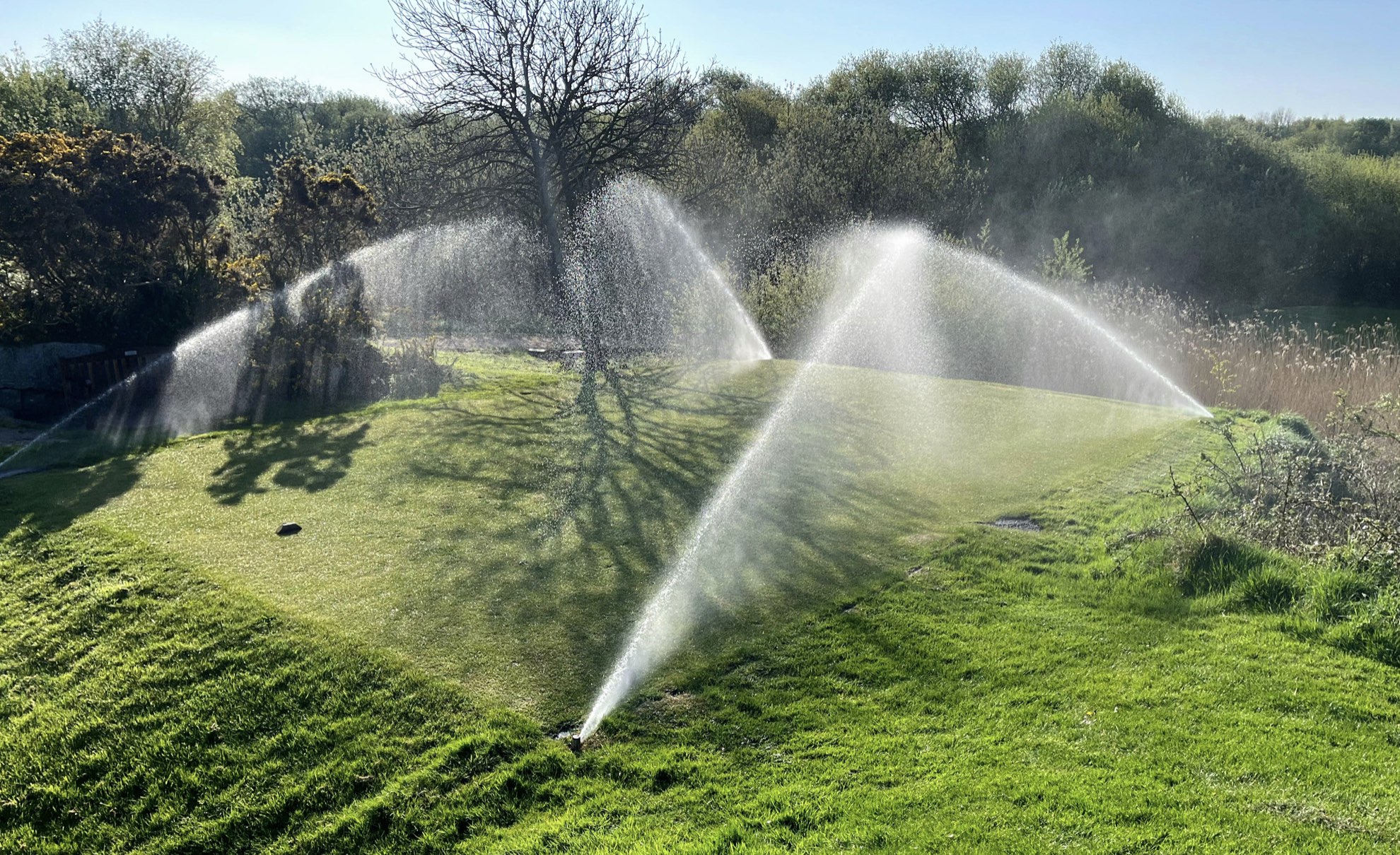 Overlapping spray patterns are the key to uniform irrigation 