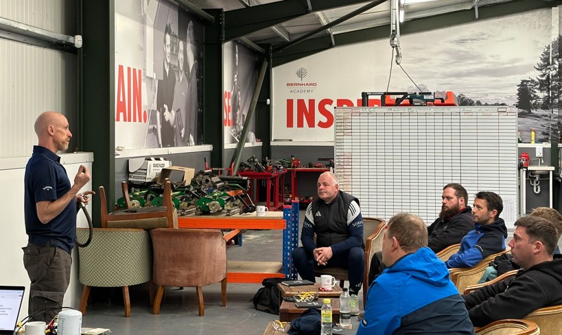 The three-day Fundamentals of Turf Care Mechanics – Level 1 training course at Moortown Golf Club.