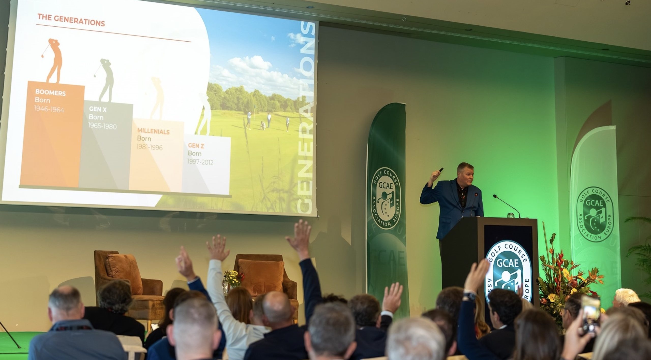 Troon International Executive Vice President DJ Flanders delivered a keynote speech at last month's GCAE Conference in Madeira