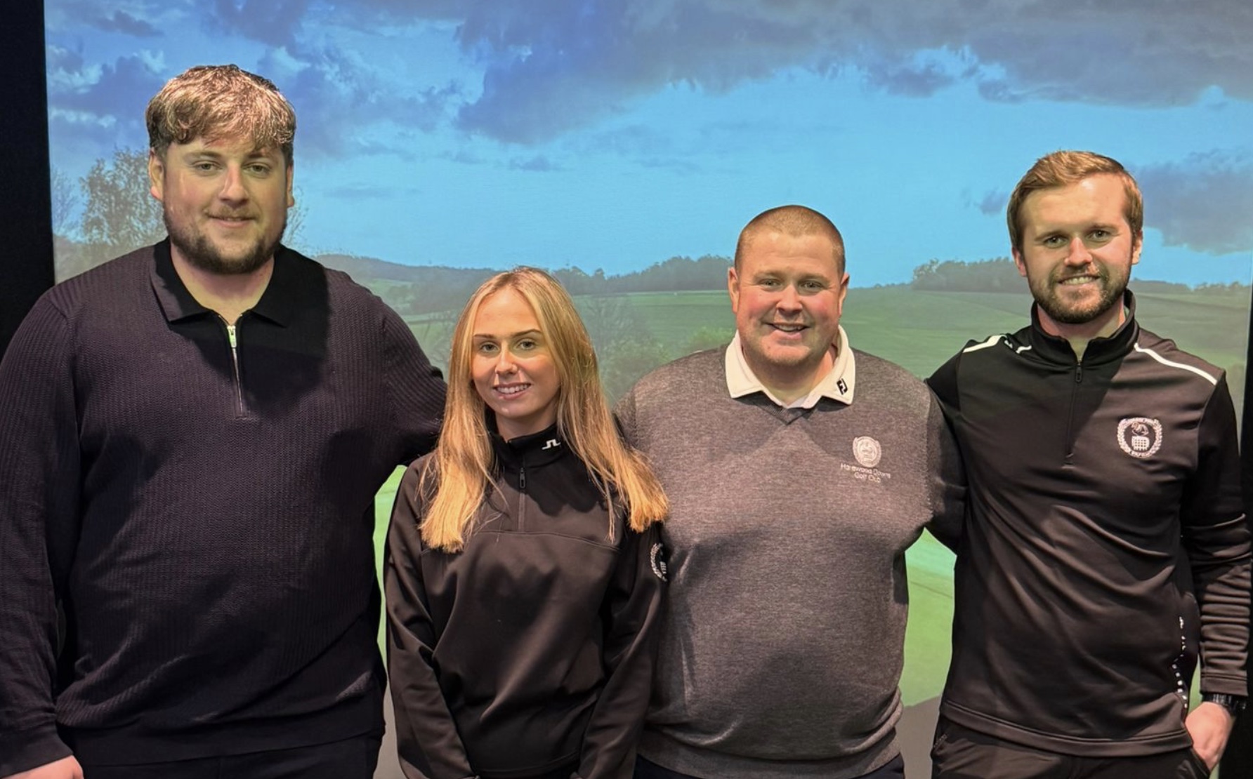 (l-r) Andy Walsh, Jess Frewin, Craig Lewis and Connor Jones