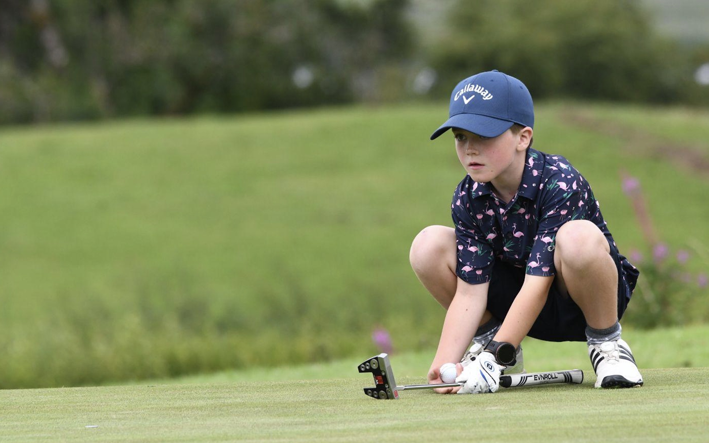 Billy Stott in action at Slinfold Golf & Country Club