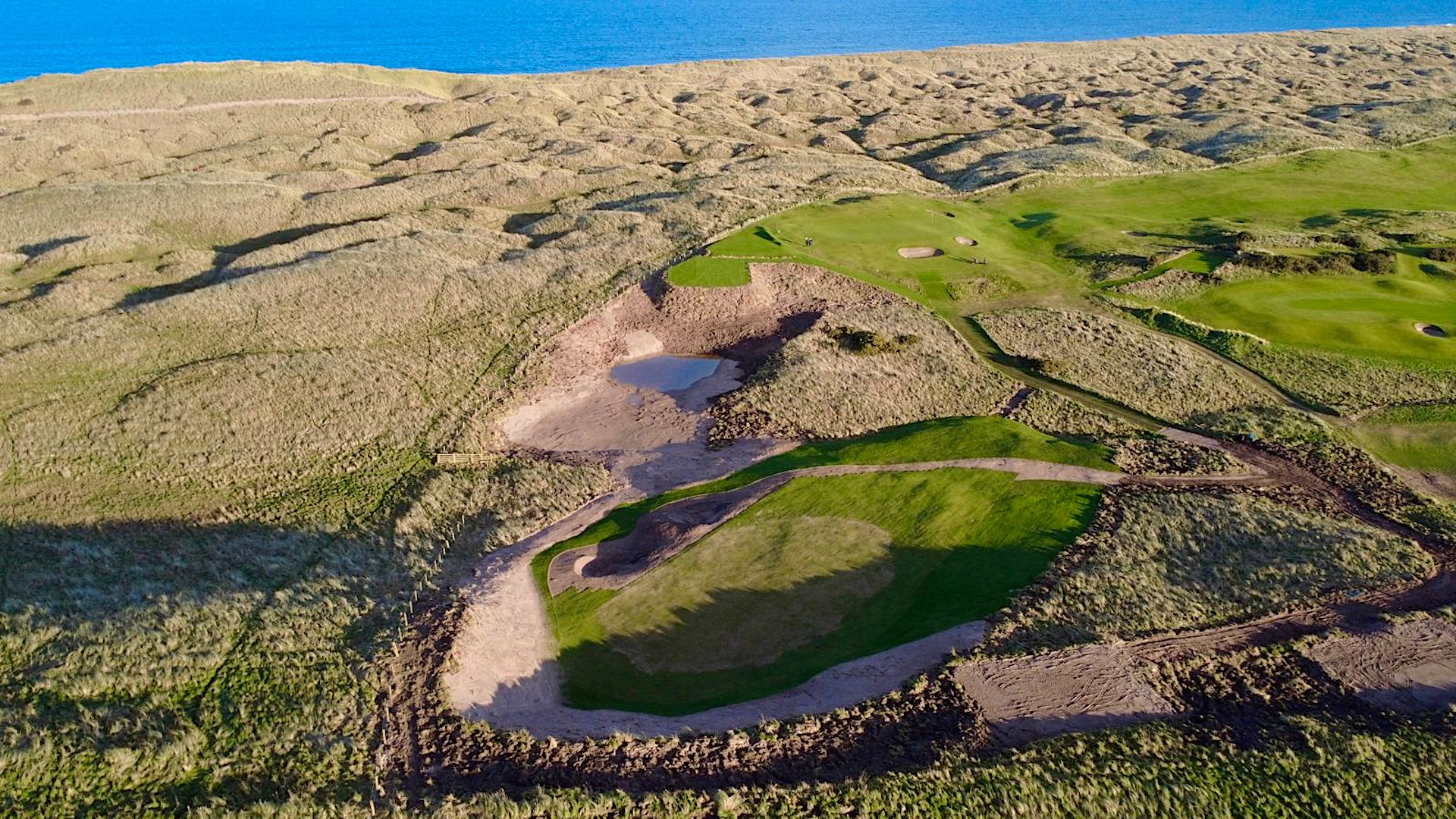 Goswick Links' new 7th hole