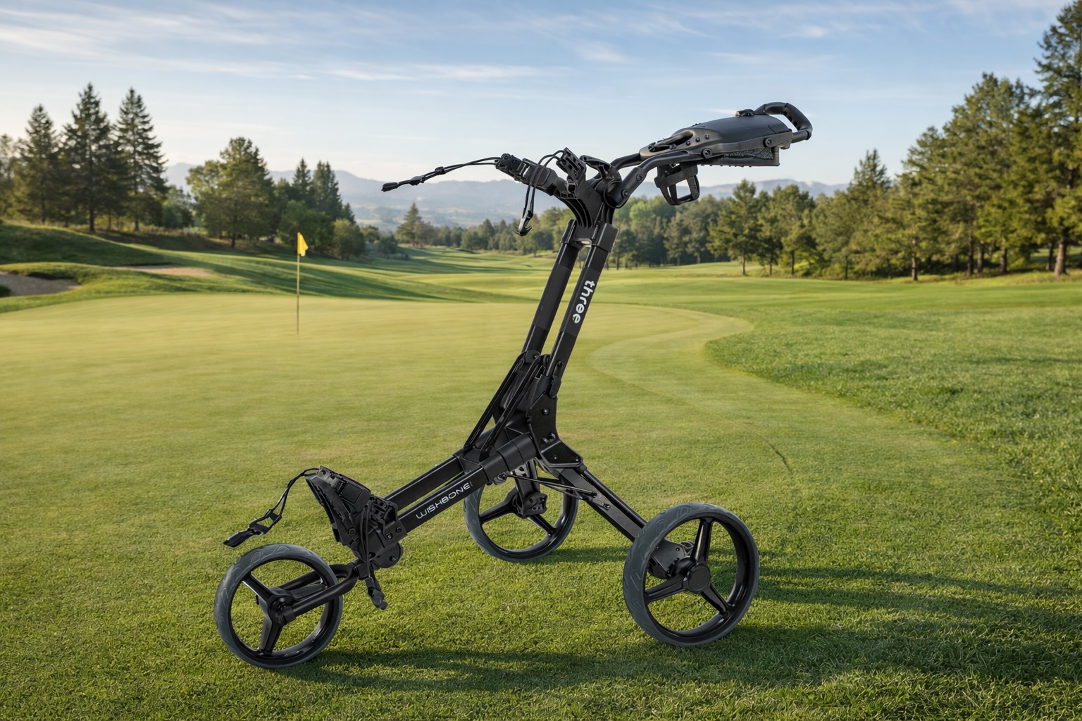 The Cube Three push trolley