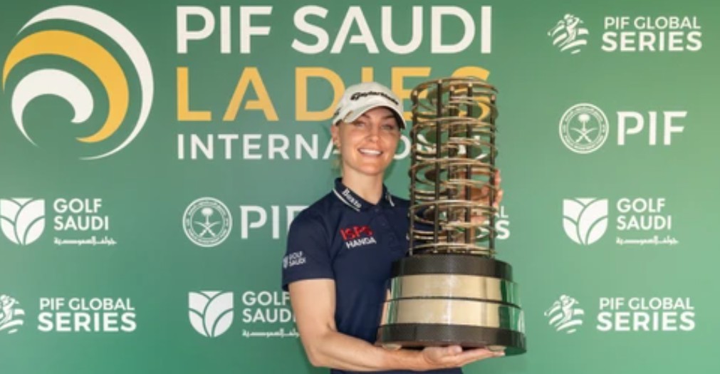 Winner of the 2026 PIF Saudi Ladies International, Charley Hull
