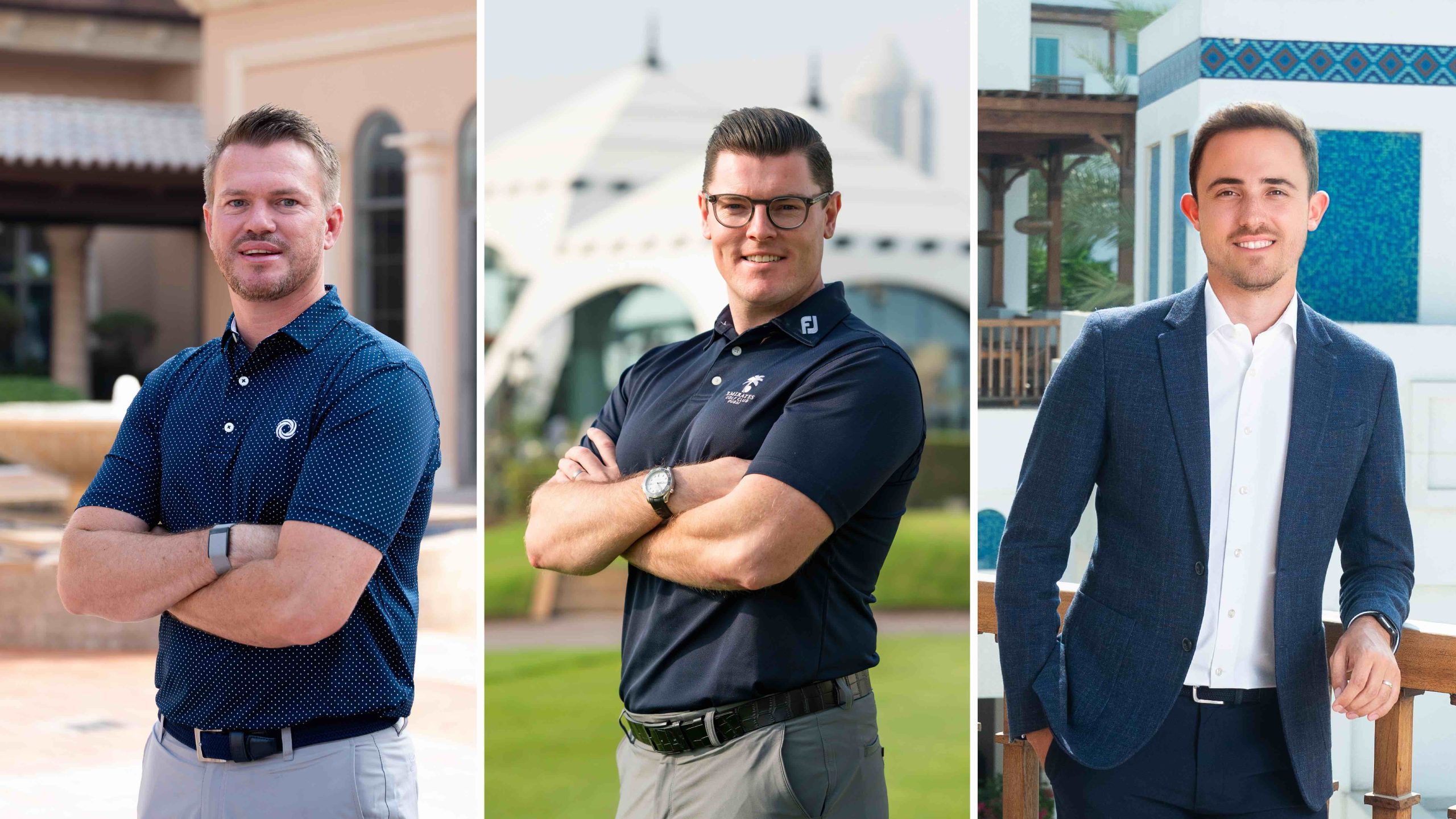 Franco Botha, Ian Brennan and Michael Major