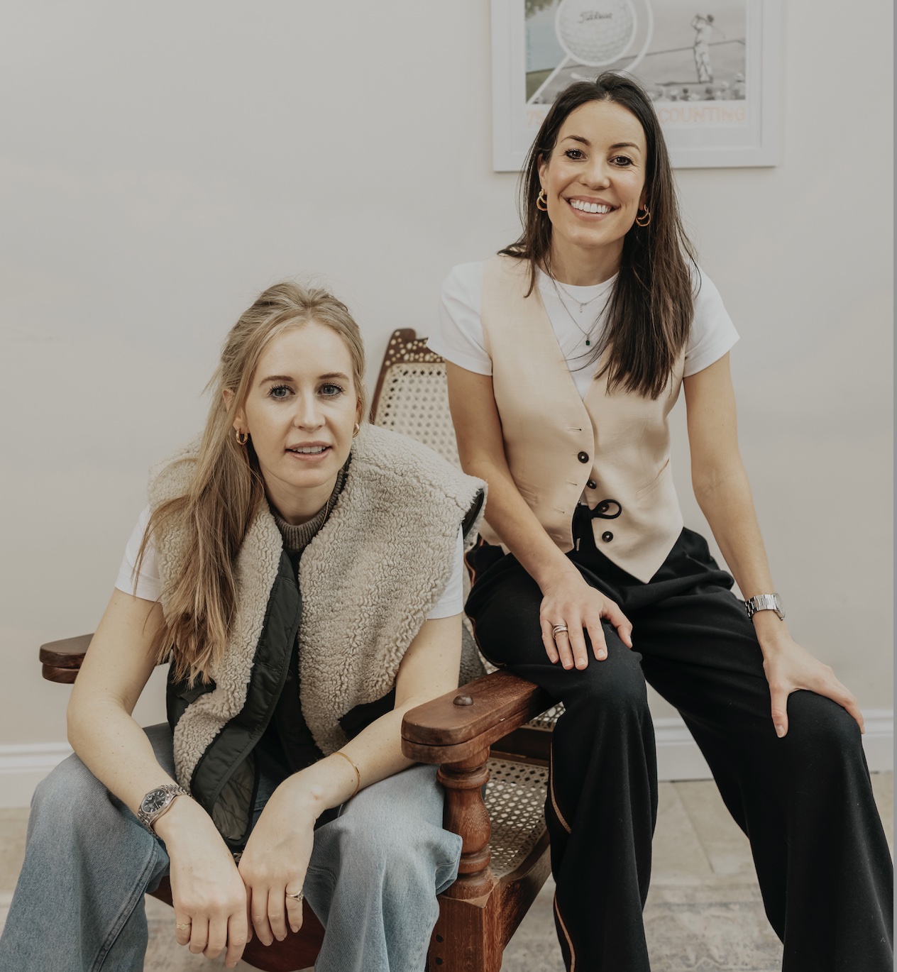 Iona Stephen and Rosei Bailey, co-founders of Tuesday Links