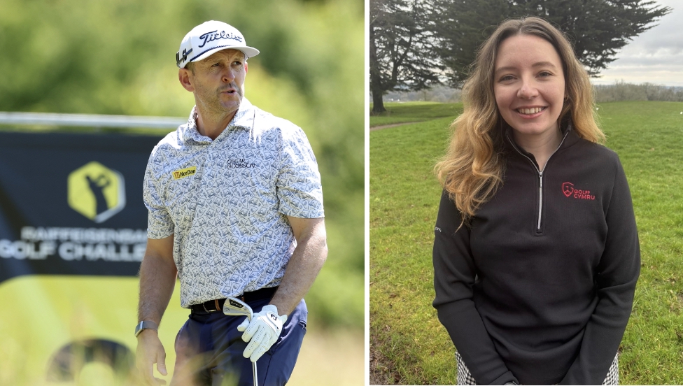 Stuart Manley and Emily McElhinney have both joined Wales Golf's events team