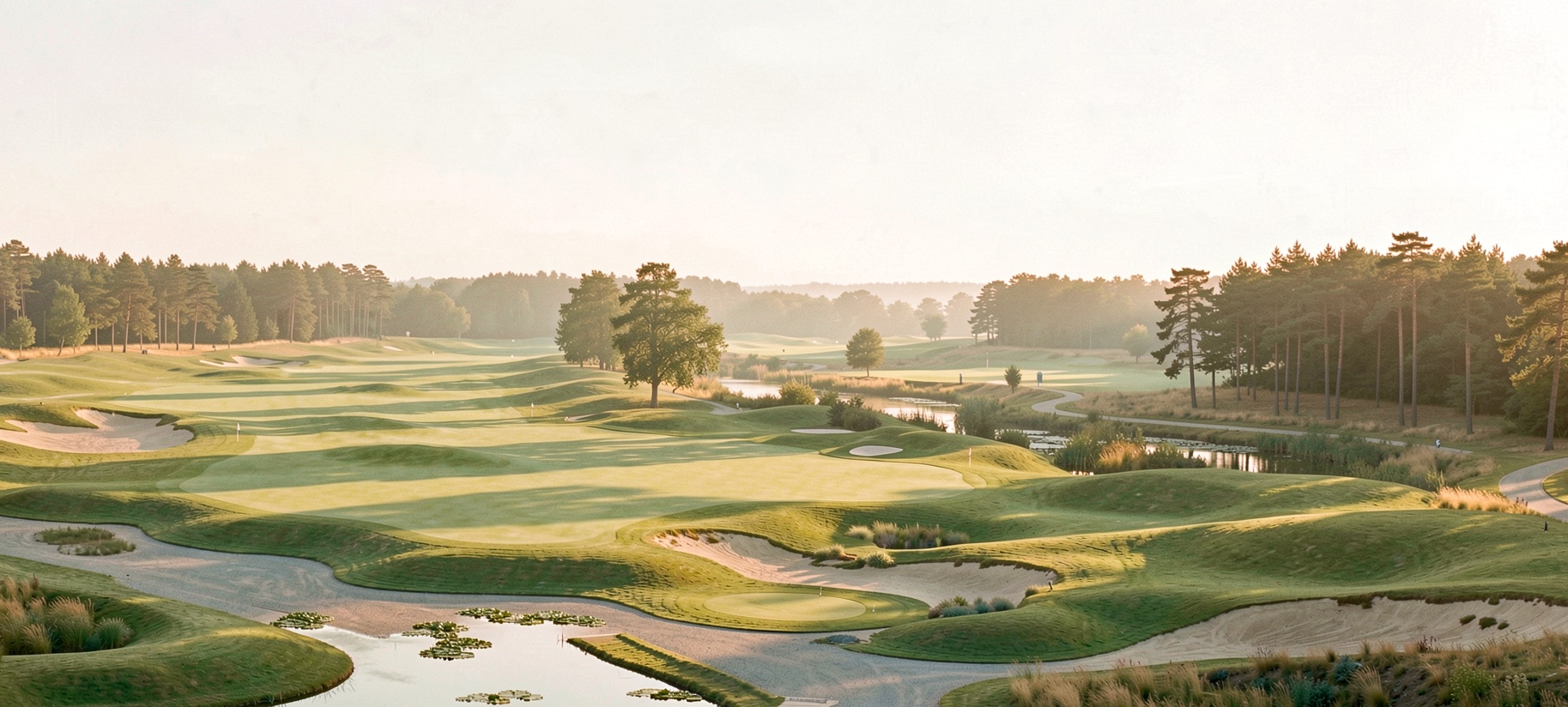 A championship golf course, golf academy and training facility also form part of the site's masterplan