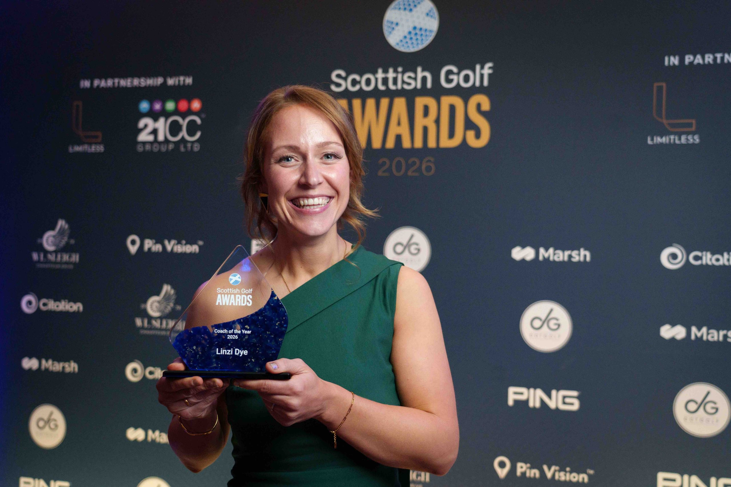 Linzi Dye, Scottish Golf's 2026 Coach of The Year, has signed up of the programme (picture credit Chris Young/Scottish Golf)