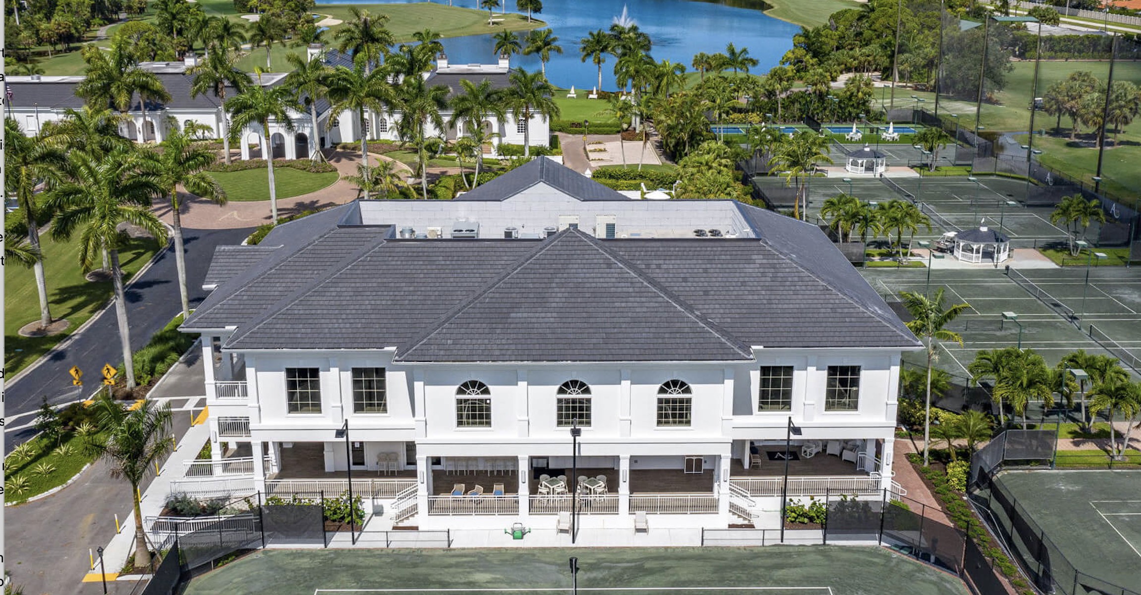 The clubhouse at Audubon Country Club is to undergo a major expansion and renovation (photos courtesy of Audubon CC)