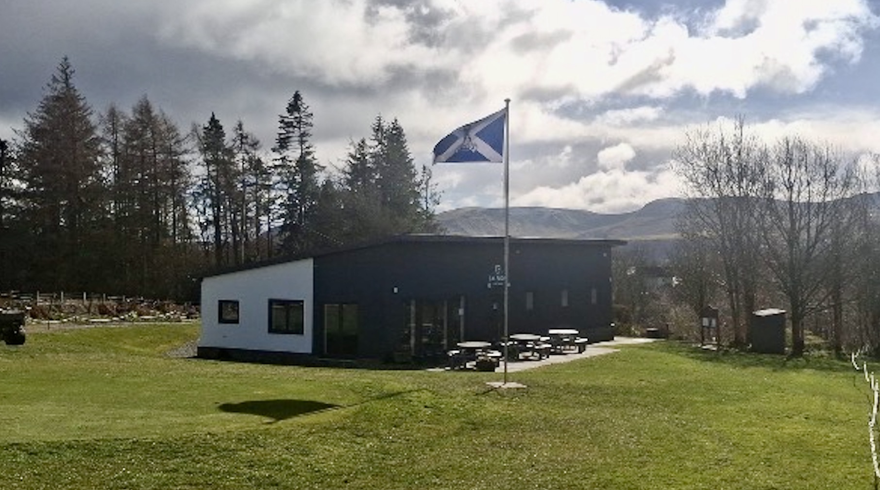 The new clubhouse at Balfron Golf Club