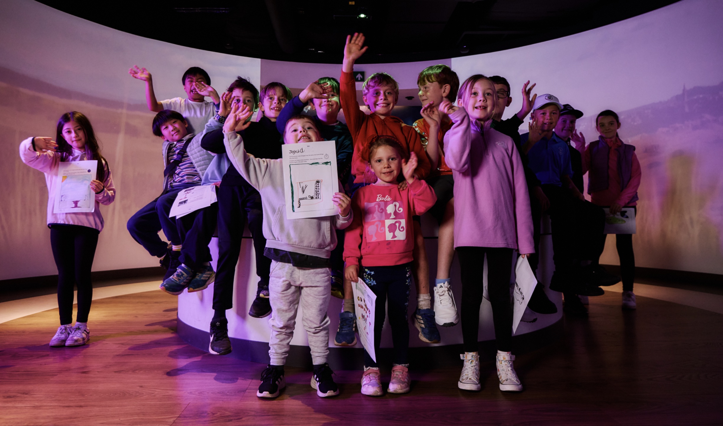 A group of St Andrews Links junior golfers took part in the New Voices series of short films
