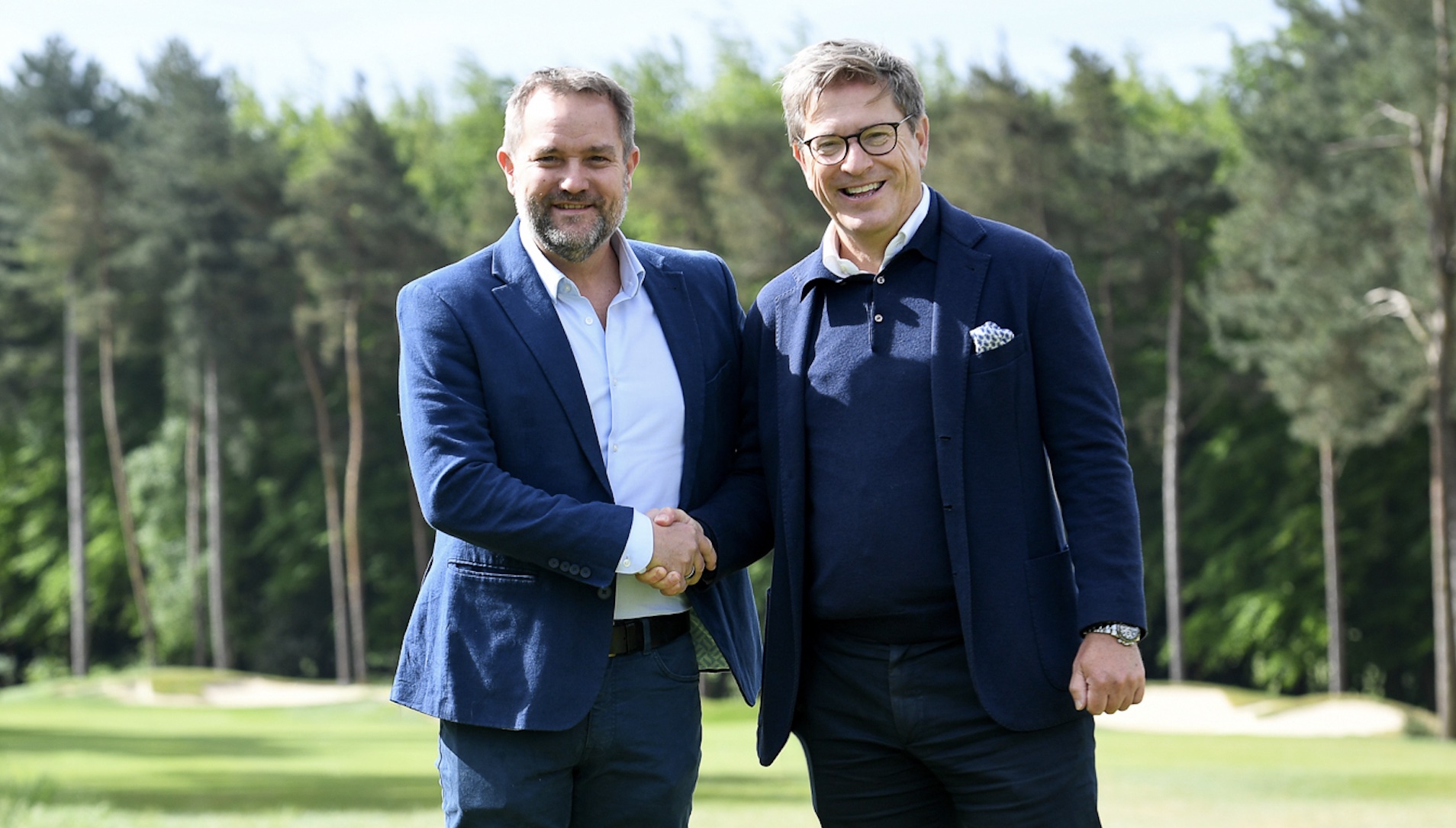 Ed Edwards, CEO of ION 54, (left) and Ian Randell, Group CEO of CPG