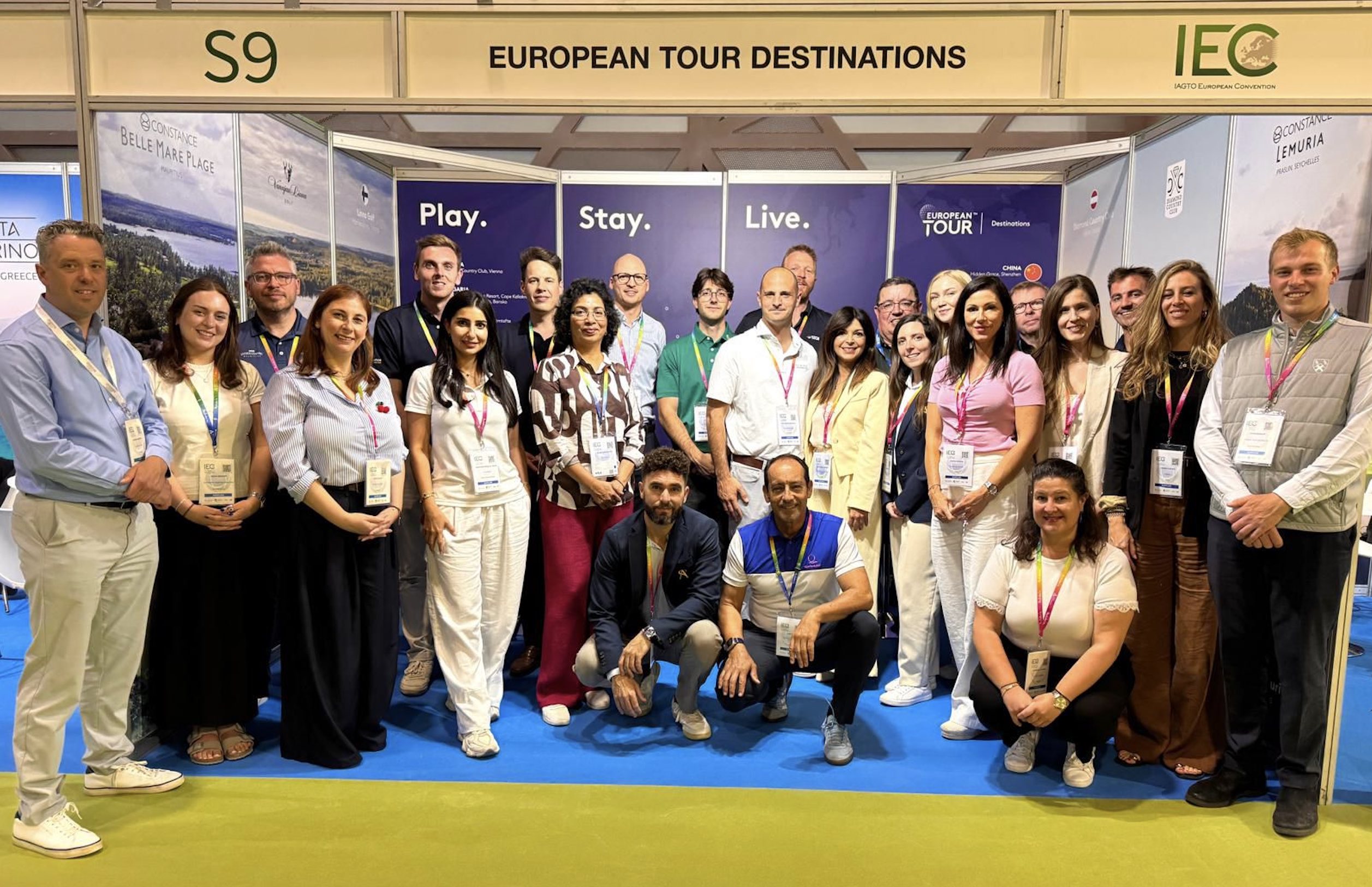  Representatives from 19 European Tour Destinations venues at the 2026 IAGTO European Convention 
