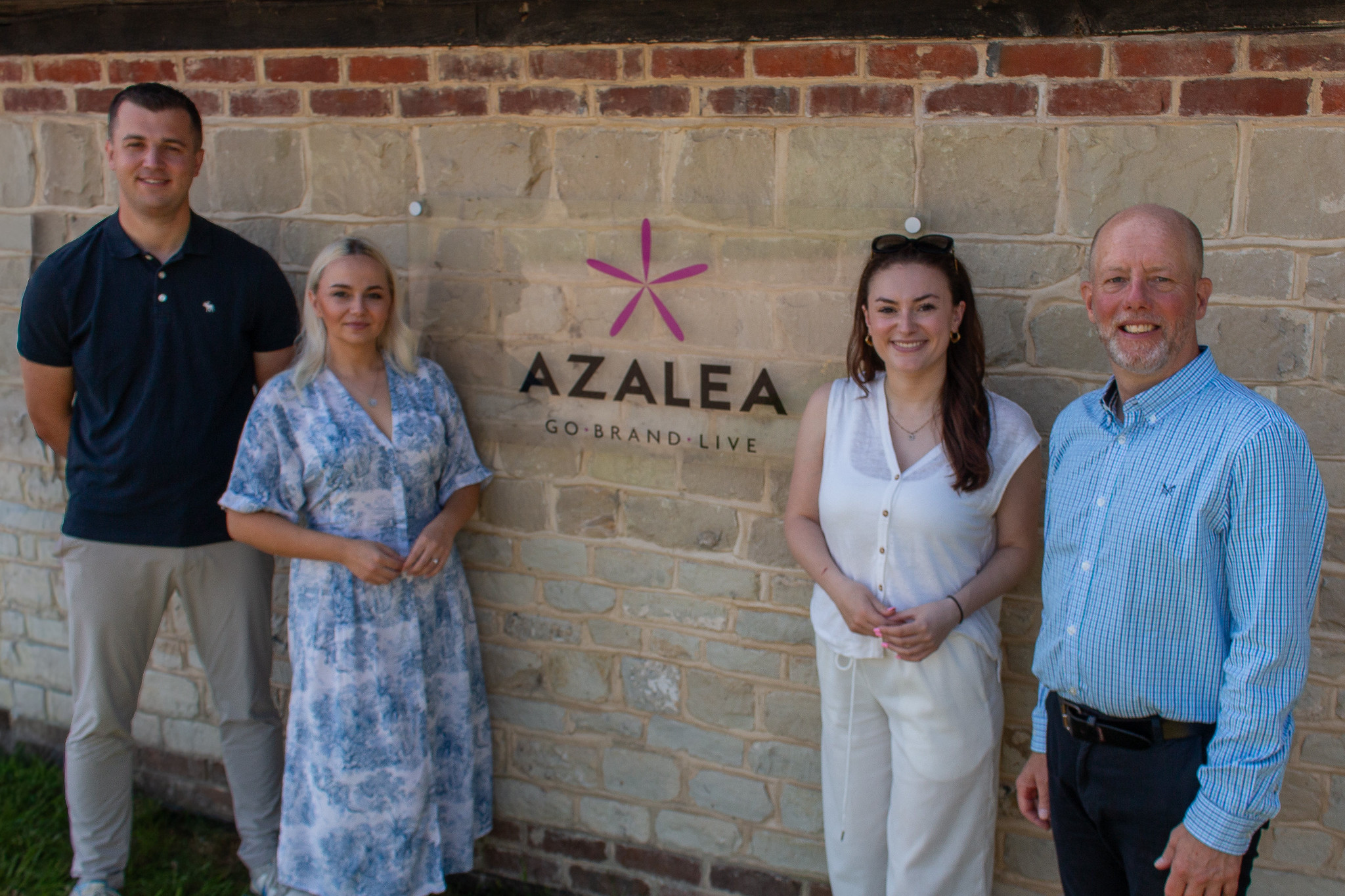 Azalea's newest recruits (l-r) Adam Taylor, Beth Foster, Molly Miles and David Owen