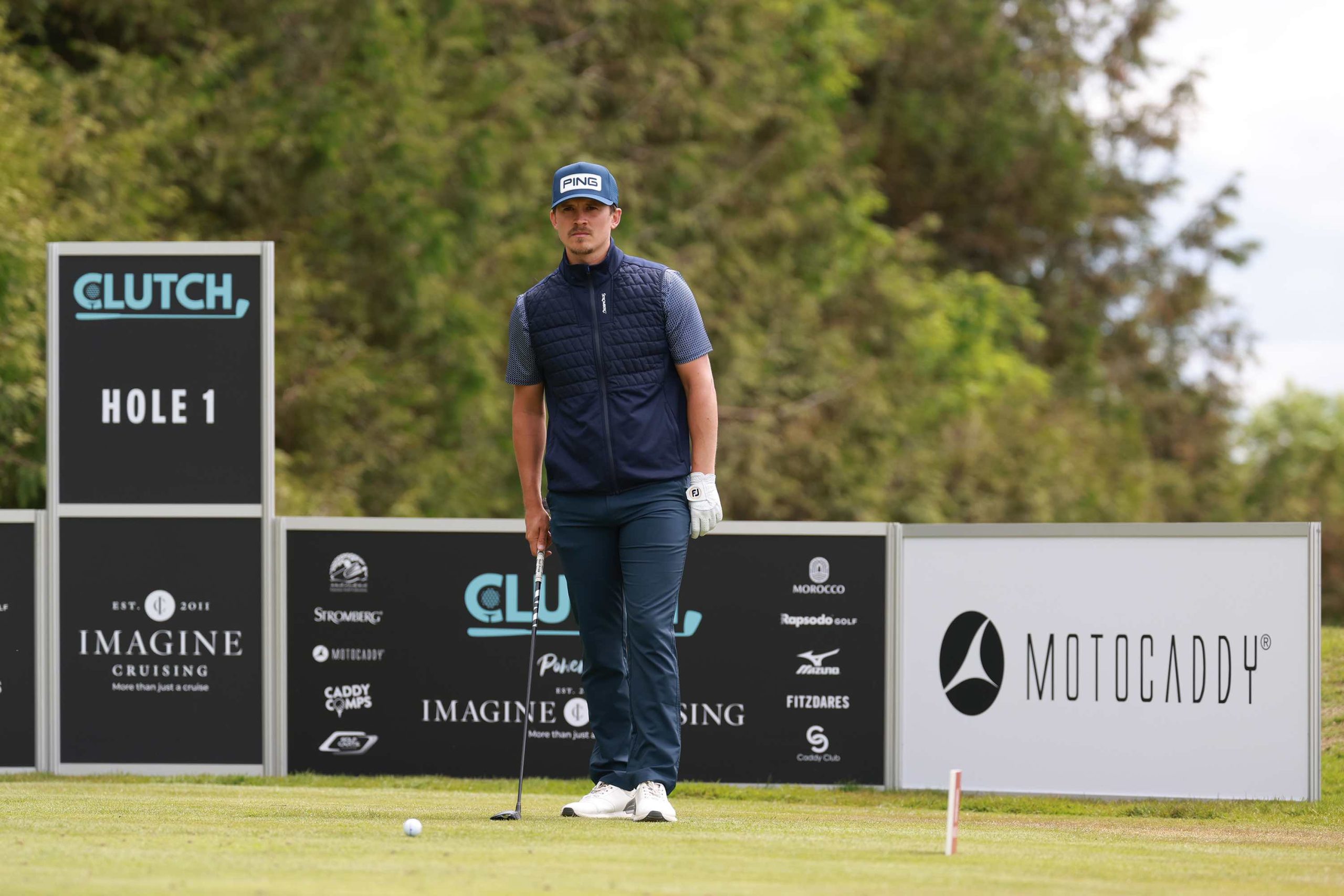 Motocaddy brand ambassador Jordan Wrisdale will be teeing it up at this week's Motocaddy Championship on the Clutch Pro Tour (Photo Credit Andy Crook)