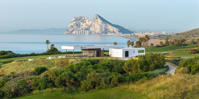La Hacienda Links Golf Resort, on the Costa del Sol, is famous for its award-winning halfway house, which features a bright, open entrance and stunning views.