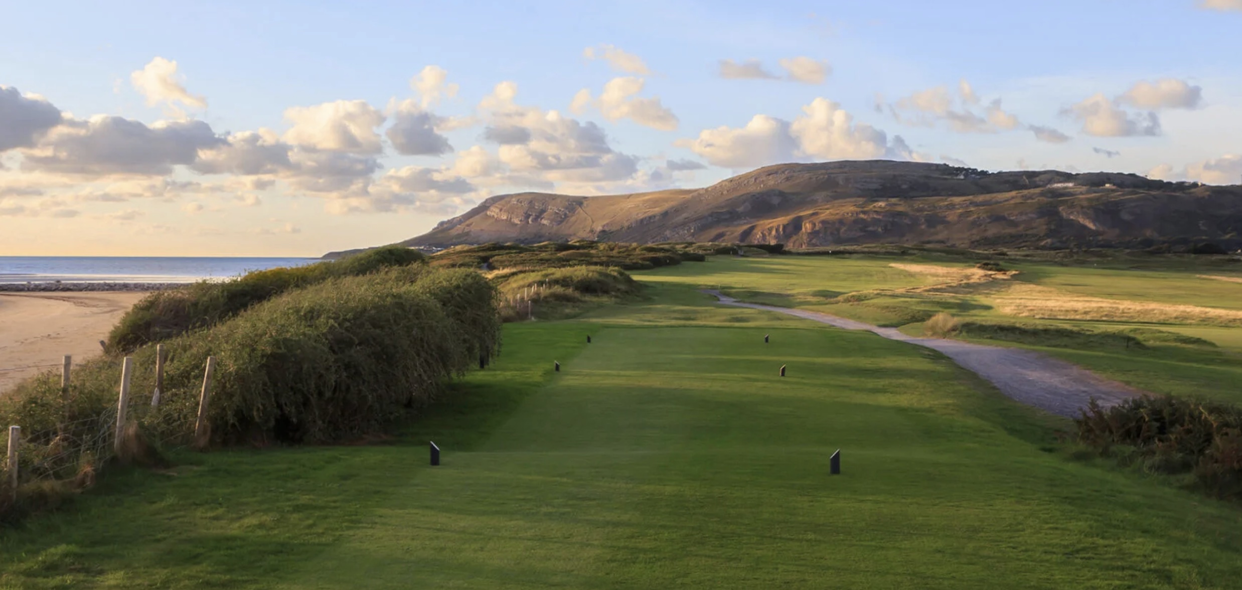 North Wales Golf Club's coastal location presents plenty of challenges when it comes to maintaining the course (Photo courtesy North Wales GC)