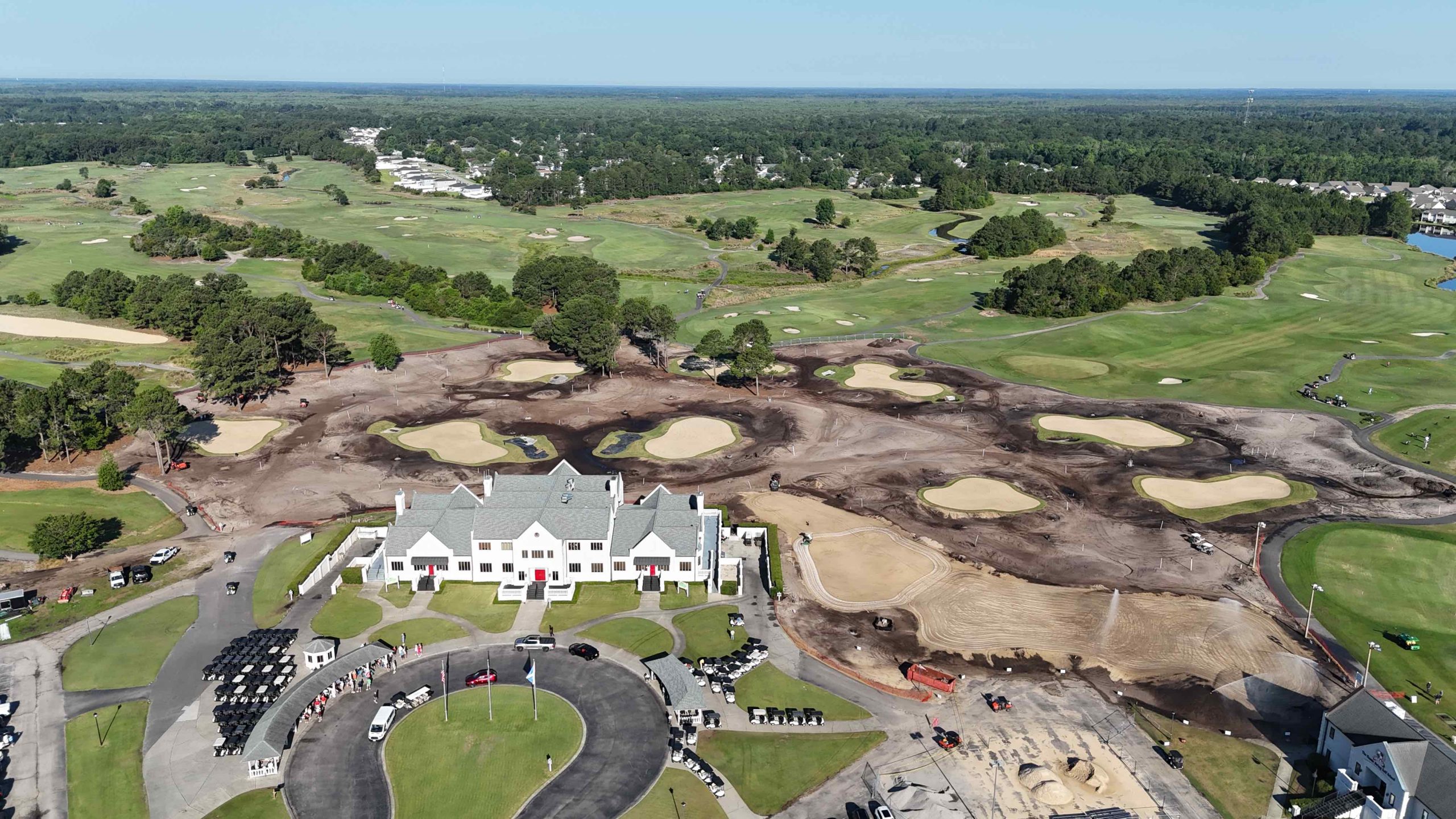 A view of the par-3 Piper Course which will open at Legends Golf Resort in South Carolina this autumn