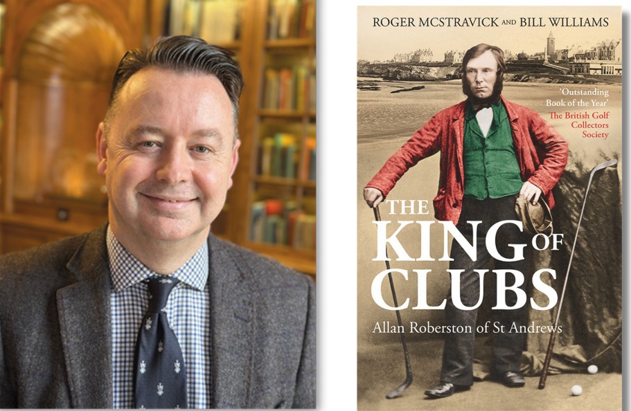 Roger McStravick with the new book