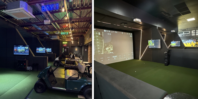 Bunker Indoor Golf operates two venues in the Midlands