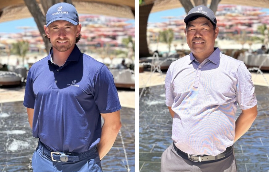 Shura Links superintendents Harry Wells and Pat Samonte