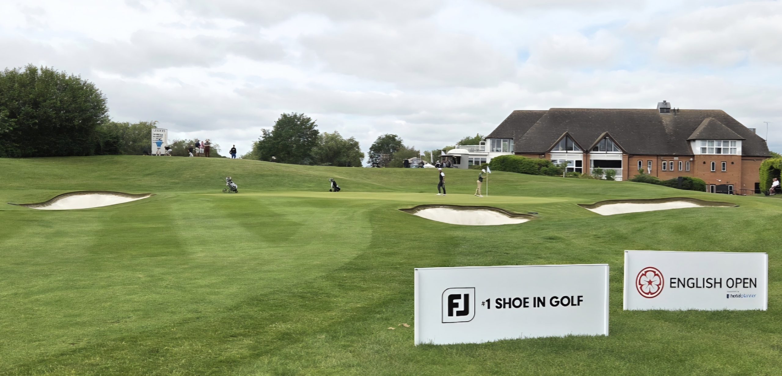 The bunker renovation project at The Vale was completed ahead of the club's successful staging of the revived English Open