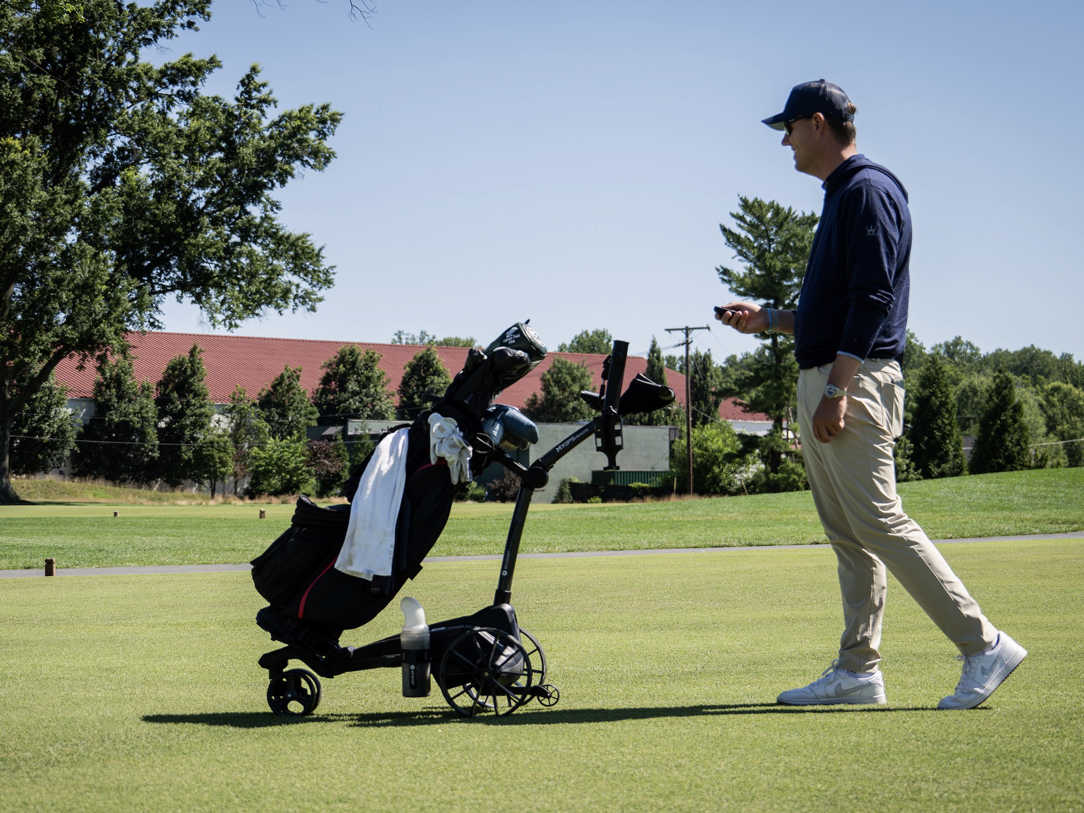 Electric trolleys are becoming more popular with golfers in the US, highlighted by Motocaddy's recent order from Woodmont Country Club for 60 rental models