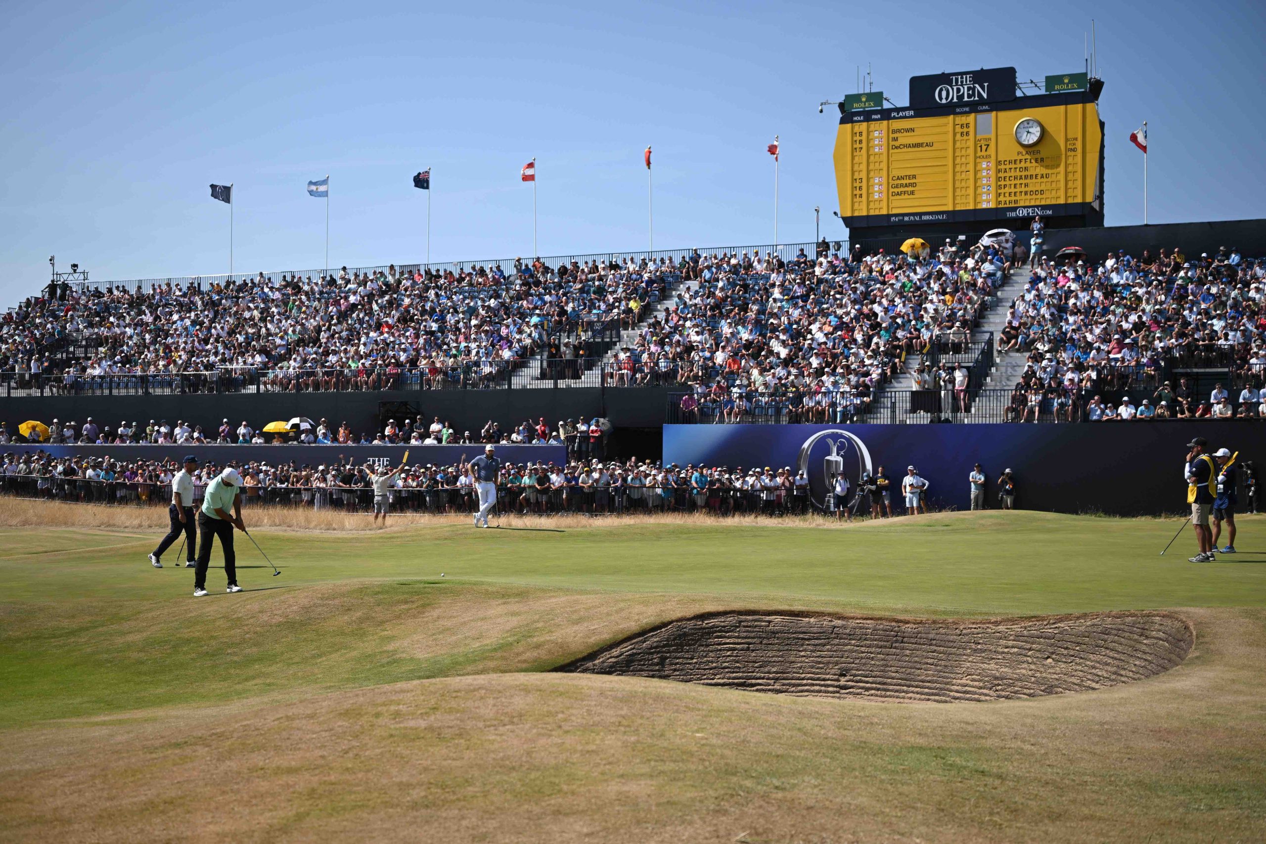 Spend on hospitality in the local area is expected to surge to record levels during this week's Open Championship at Royal Birkdale (Photo by Stuart Kerr/R&A/R&A via Getty Images)