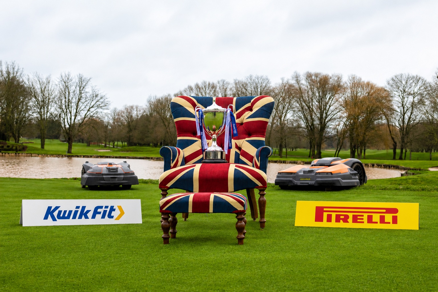 Pirelli and Kwik Fit have become official partners of the Husqvarna British Masters hosted by Sir Nick Faldo