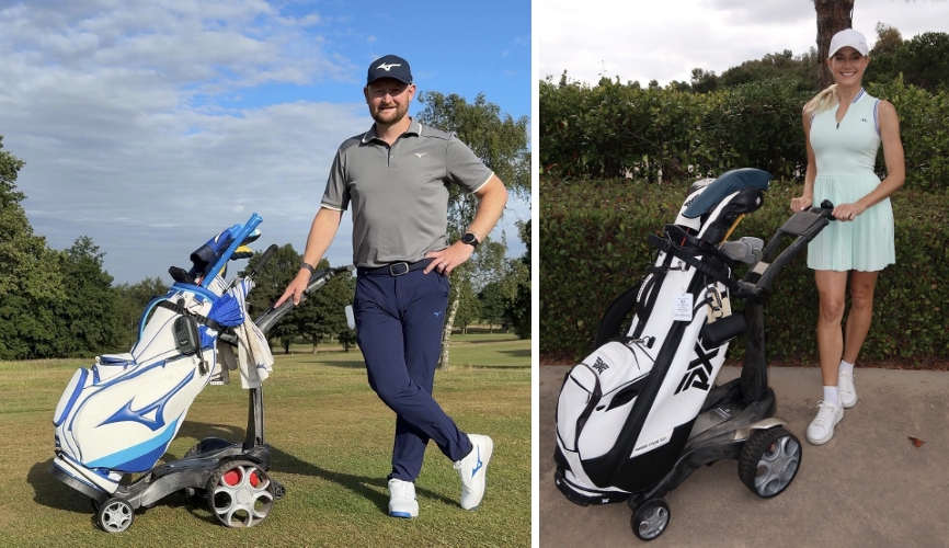 Content creators Matt Fryer and Alissa Kacar have joined Stewart Golf's stable of brand ambassadors