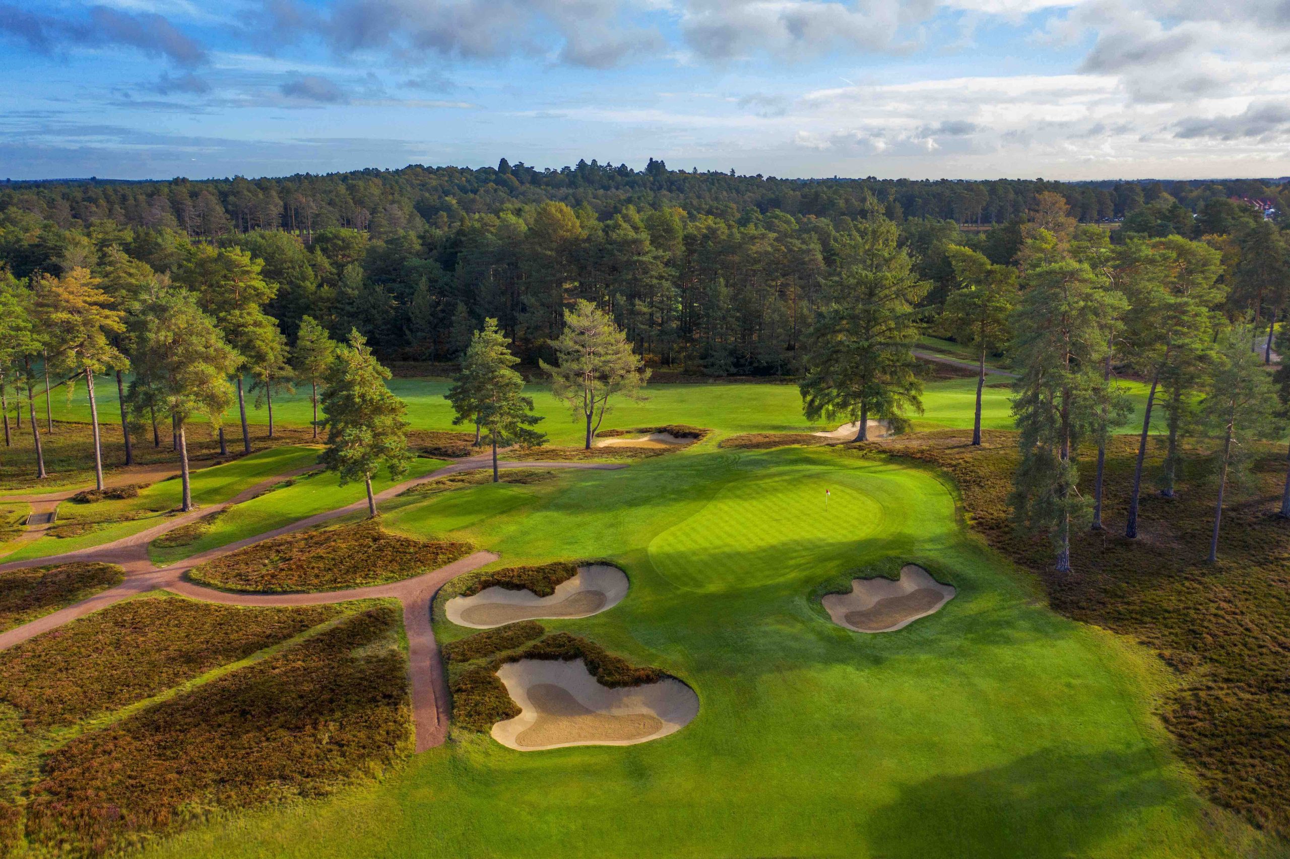 The 11th hole on The Berkshire's Red Course