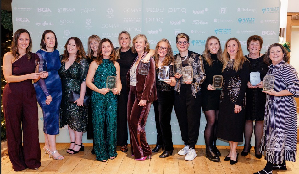 Awards founder Nicole Wheatley (centre) with the 2025 winners