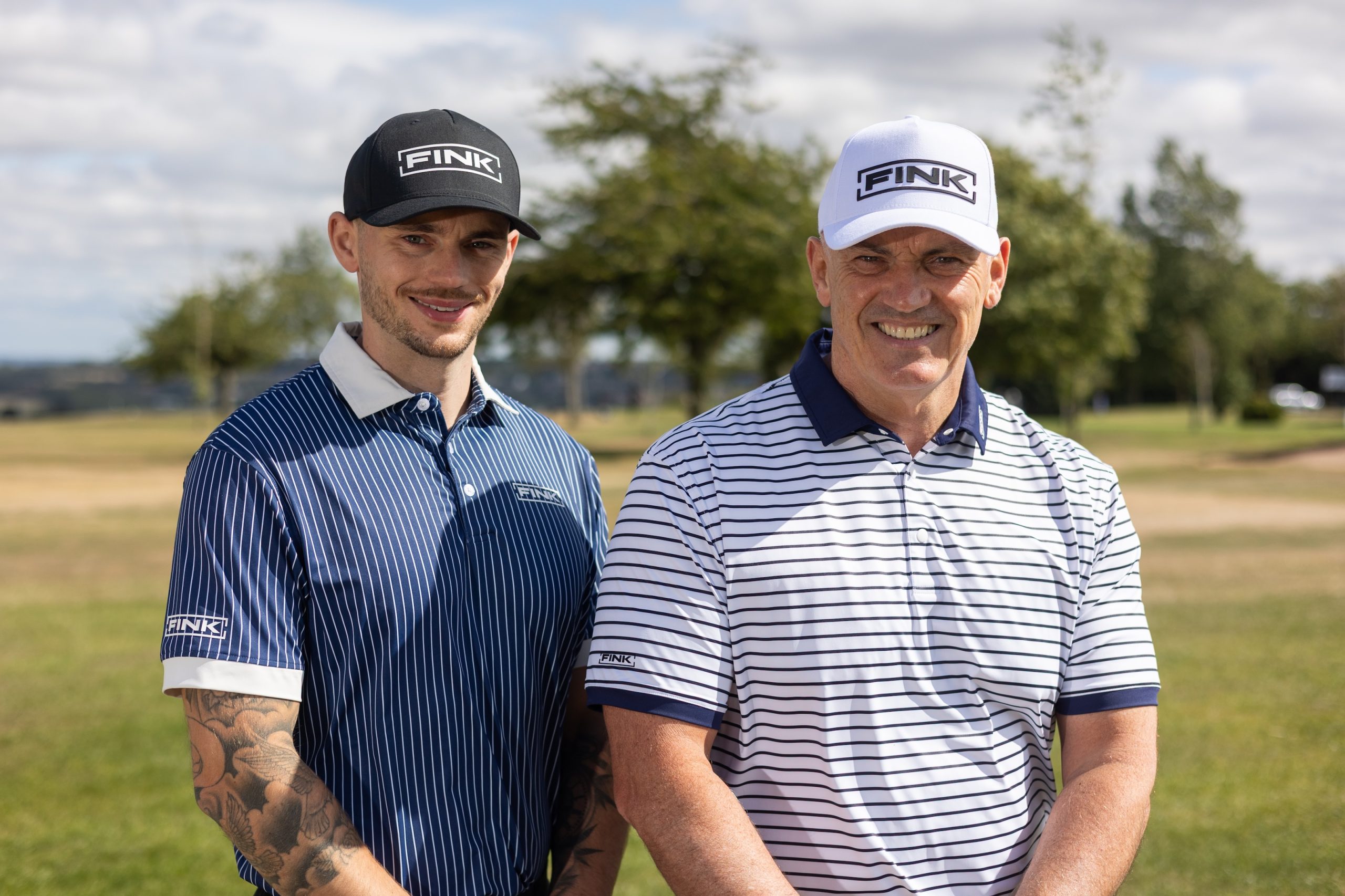 David and Brenden Carr have joined forces to launch FINK, a new British-based golf apparel brand