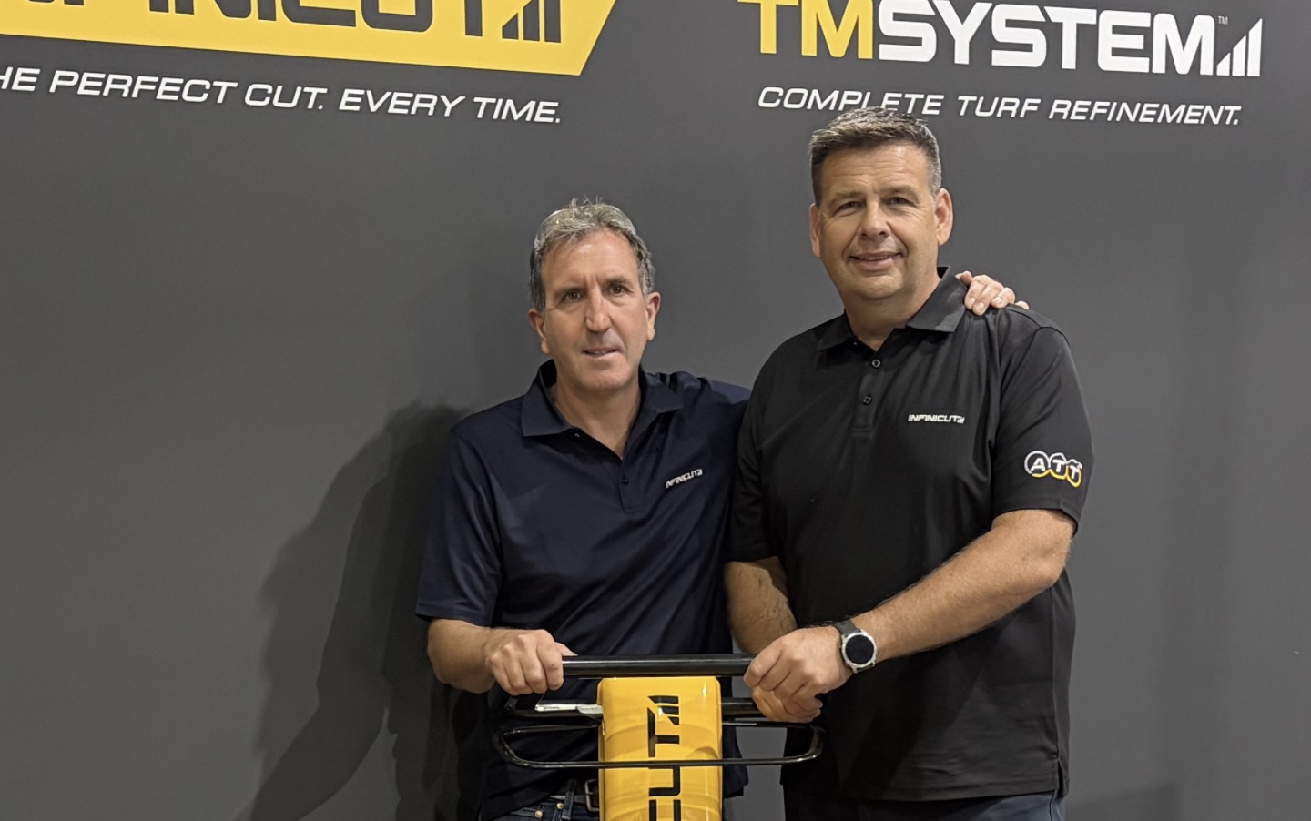 ATT Managing Director John Coleman with recently appointed sales manager Jeremy Vincent 