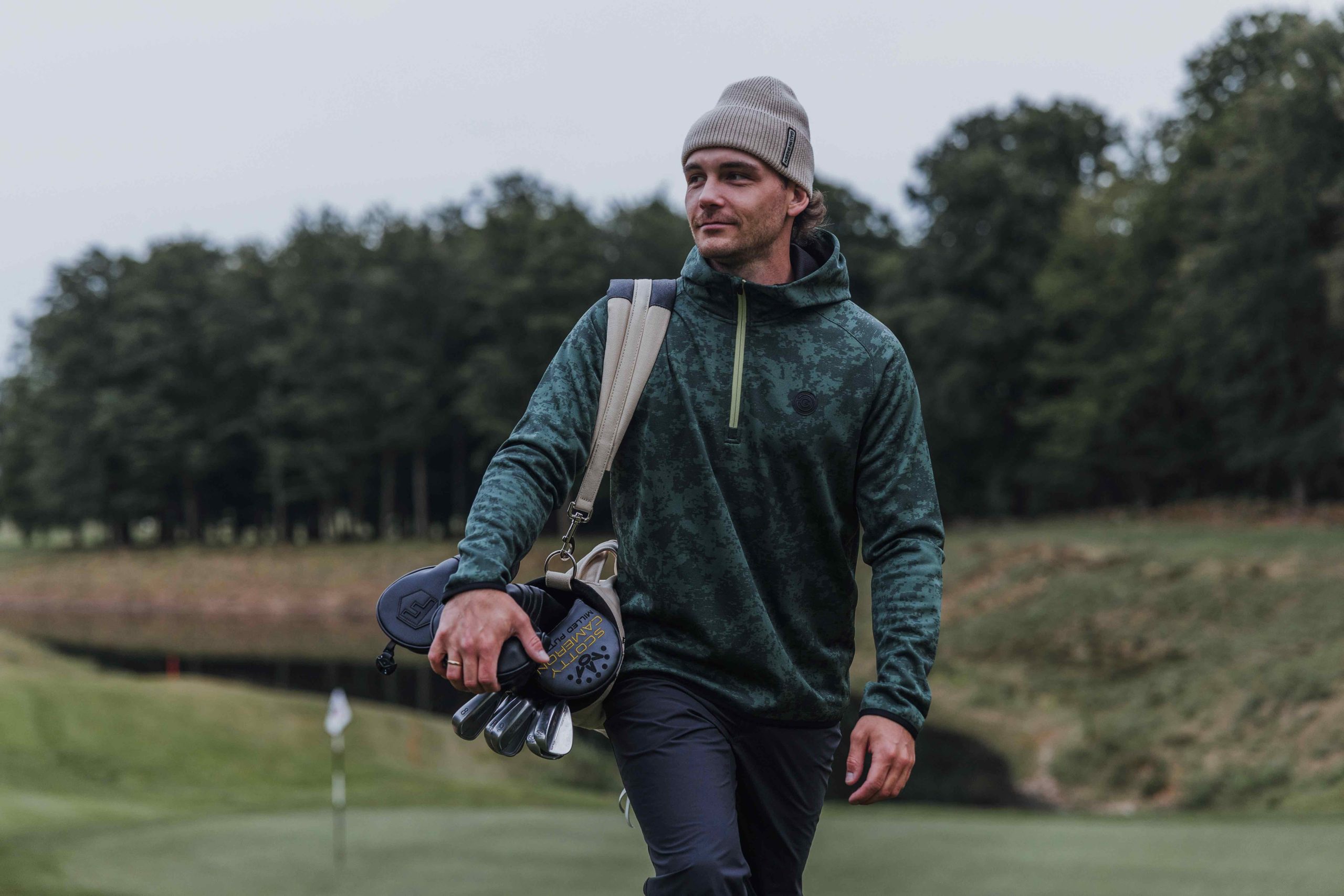 The DANBY hooded sweatshirt is a key piece in Galvin Green's new CONCEPT Modern Roots collection