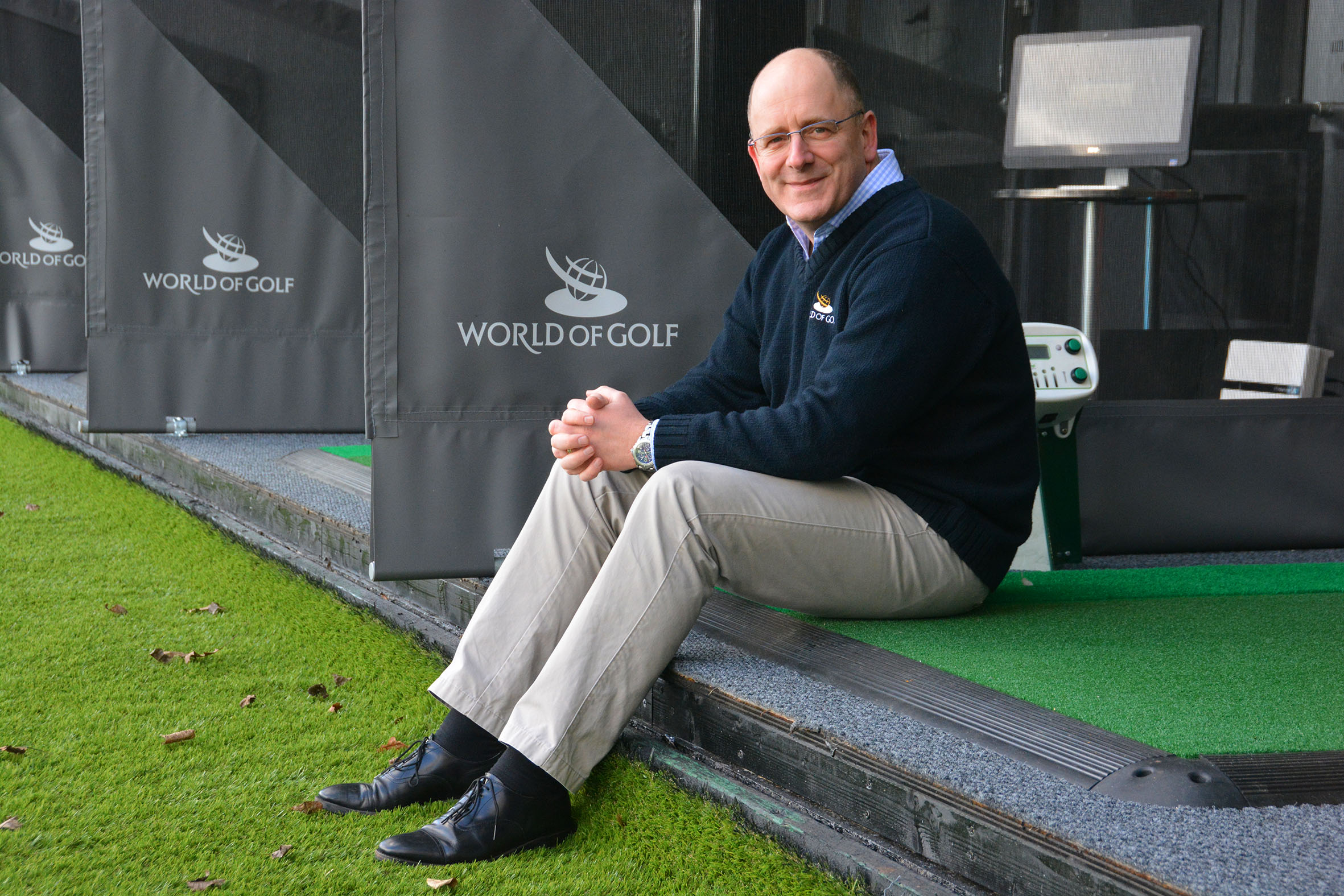 Grant Wright, the CEO of World of Golf London, is delighted with how the installation of the Power Tee system back in 2012 has helped increase revenues and enhanced the golfer experience
