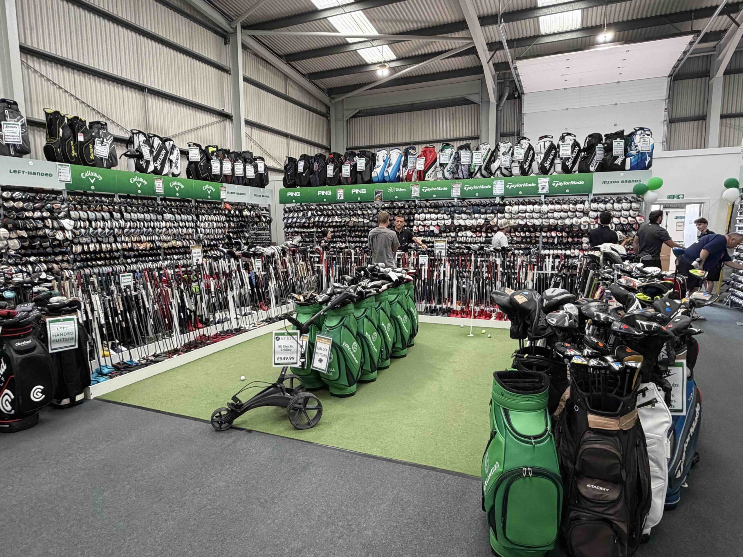 Golfclubs4cash, which specialises in buying and selling pre-used golf clubs, has seen business across its four UK sites and its e-commerce site grow significantly in the last few years