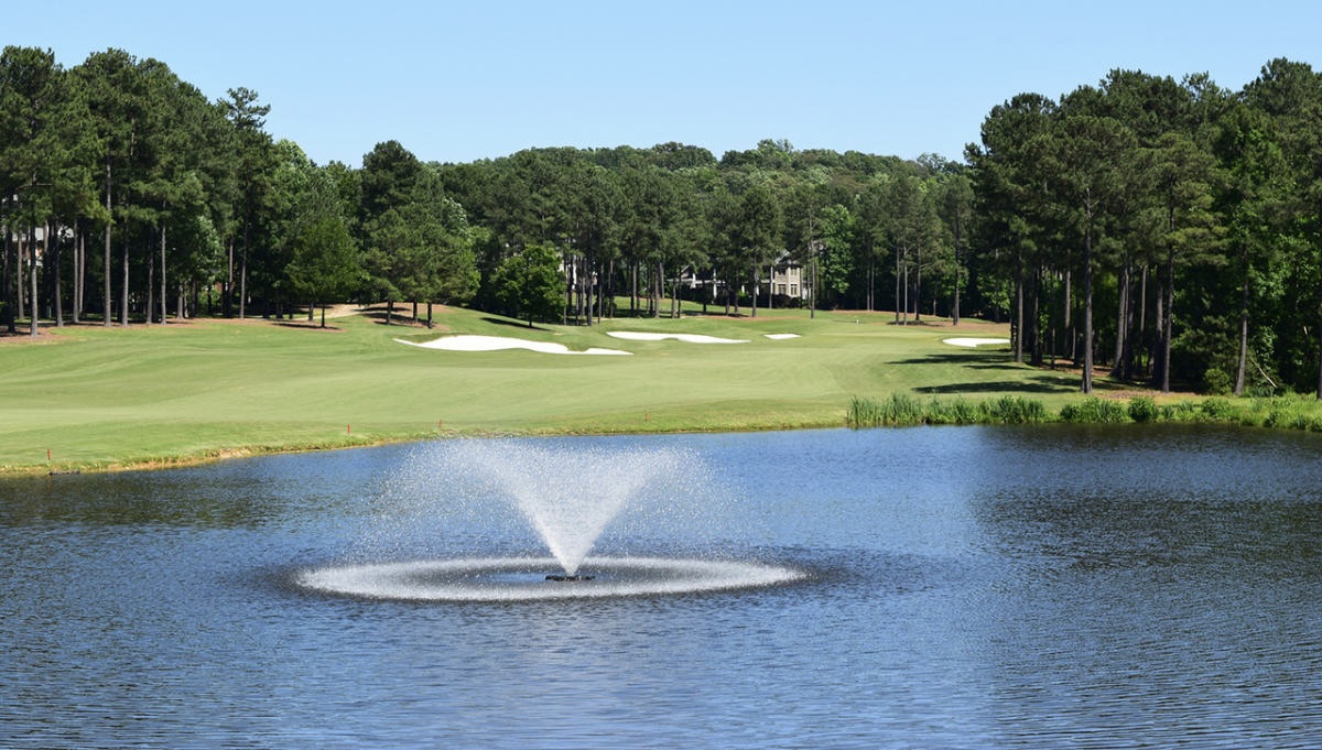 Independence GC's 27-hole course was designed by Tom Fazio
