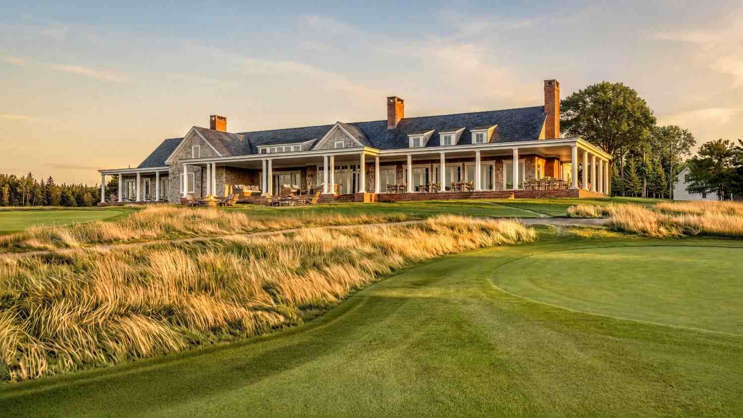 A rendering of the proposed clubhouse at Cabot Wilds in Nova Scotia, Canada 