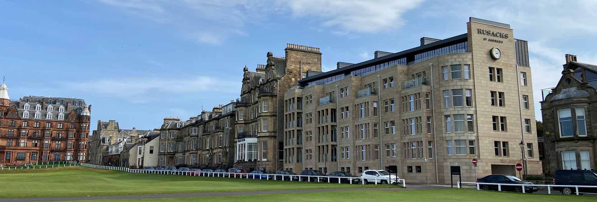 Marine & Lawn Rusacks enjoys an enviable view overlooking the Old Course, host venue for next year's Open Championship